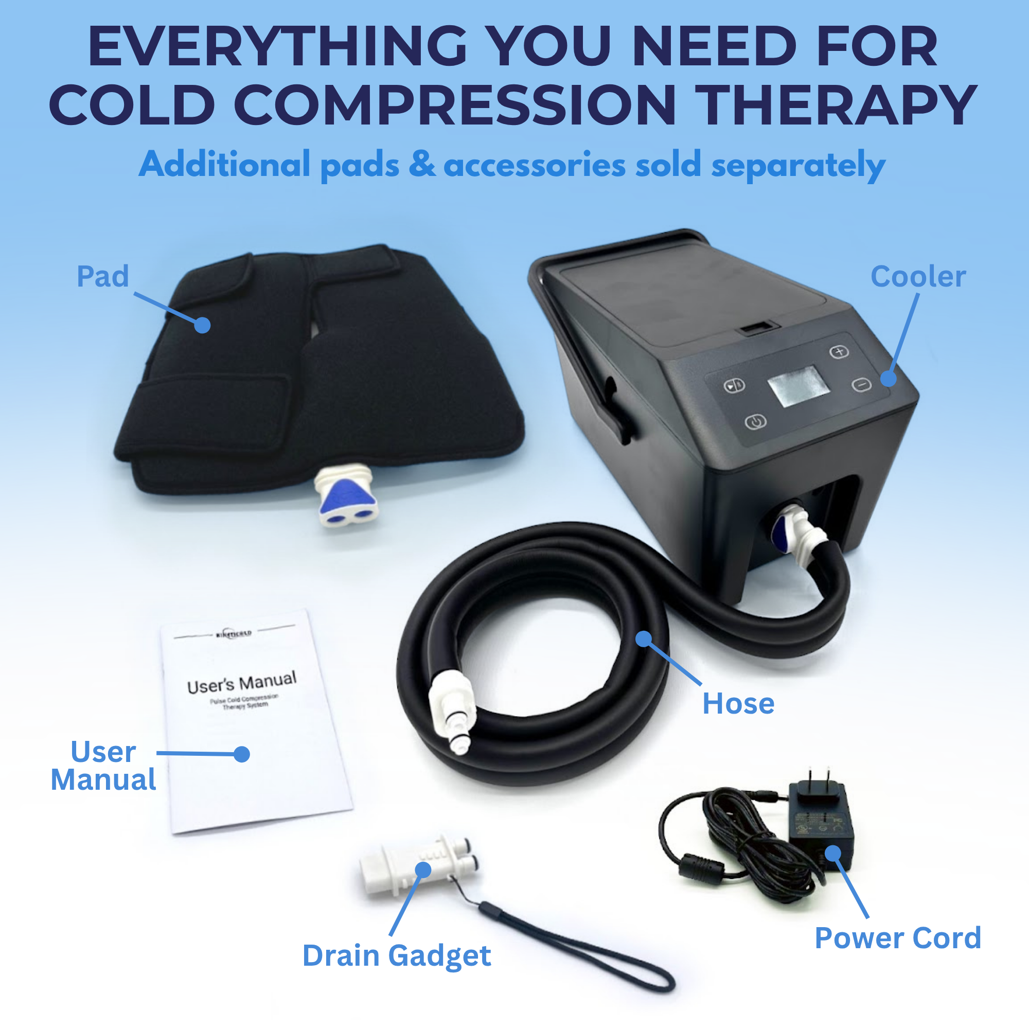 Omni Ice™ Pulse Compression Cold Therapy Cooler & Pad