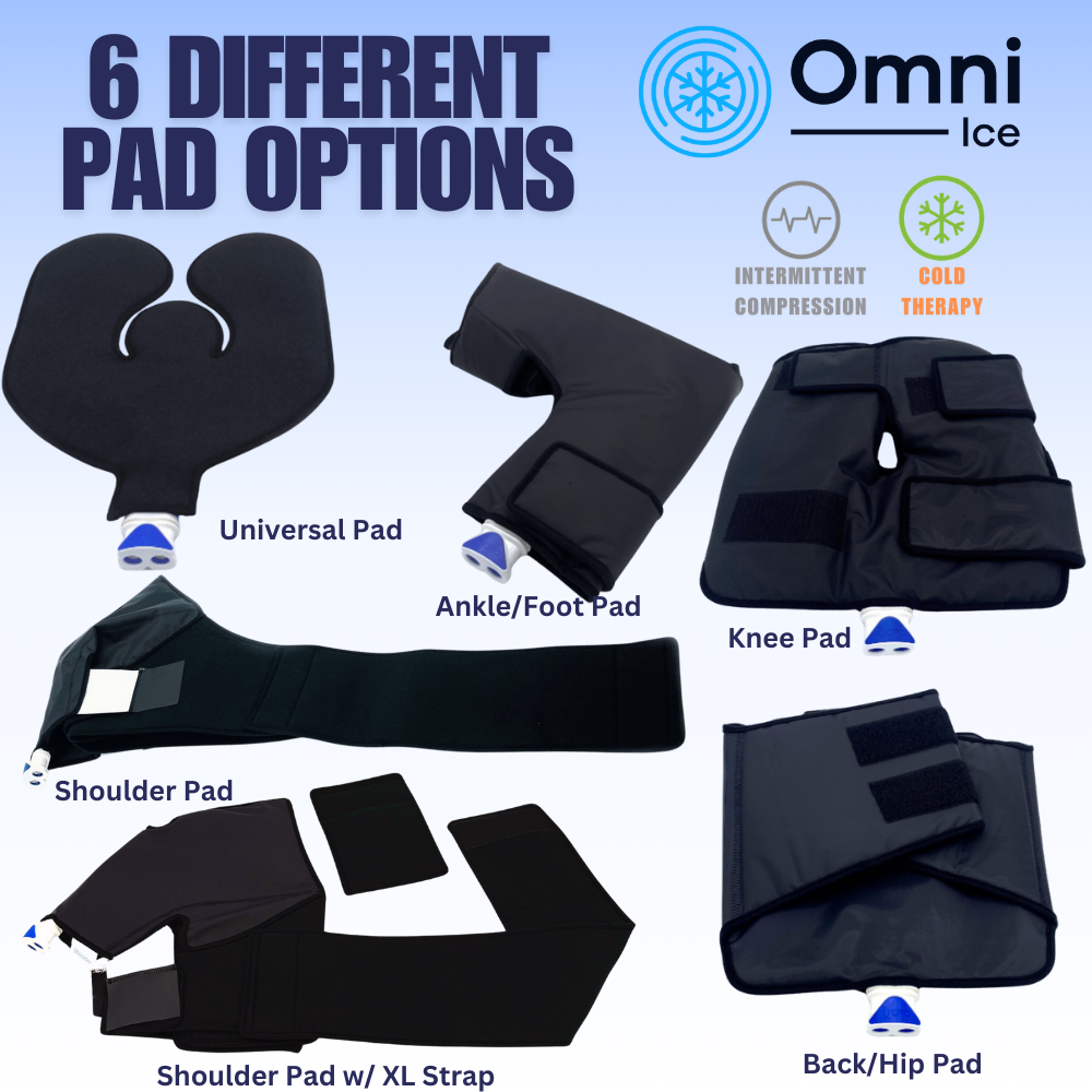 Omni Ice™ Pulse Compression Cold Therapy Cooler & Pad by Supply Cold Therapy at Omni Ice
