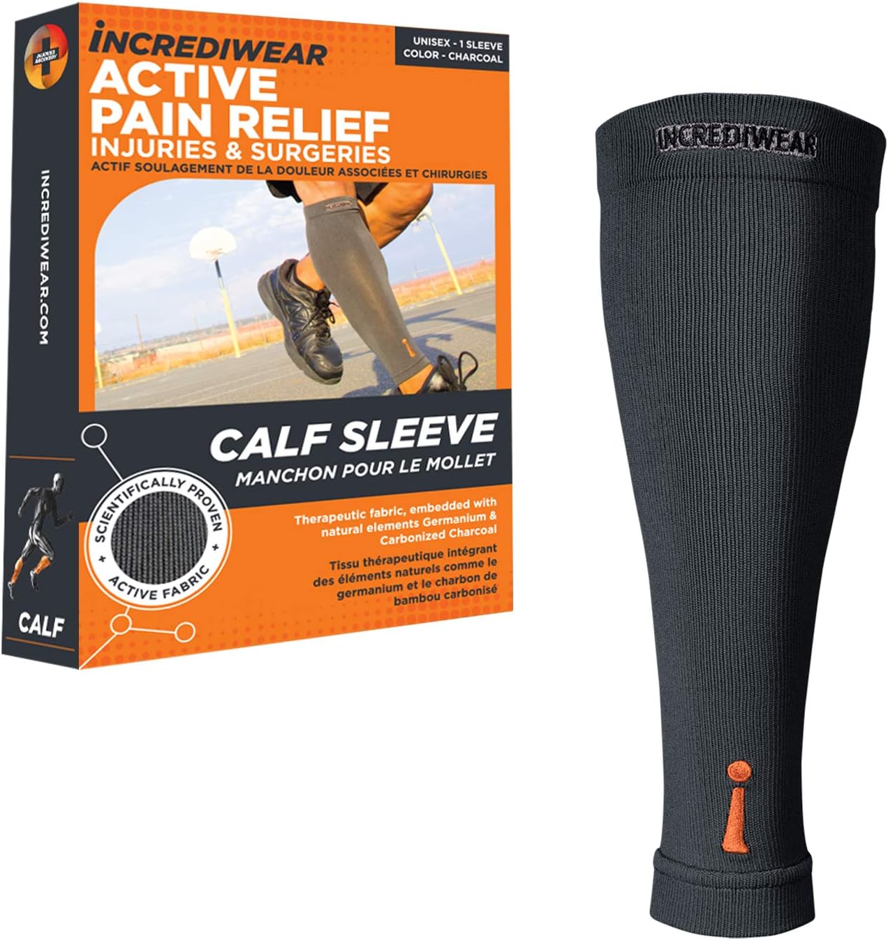 Incrediwear Calf Sleeve For Improved Circulation