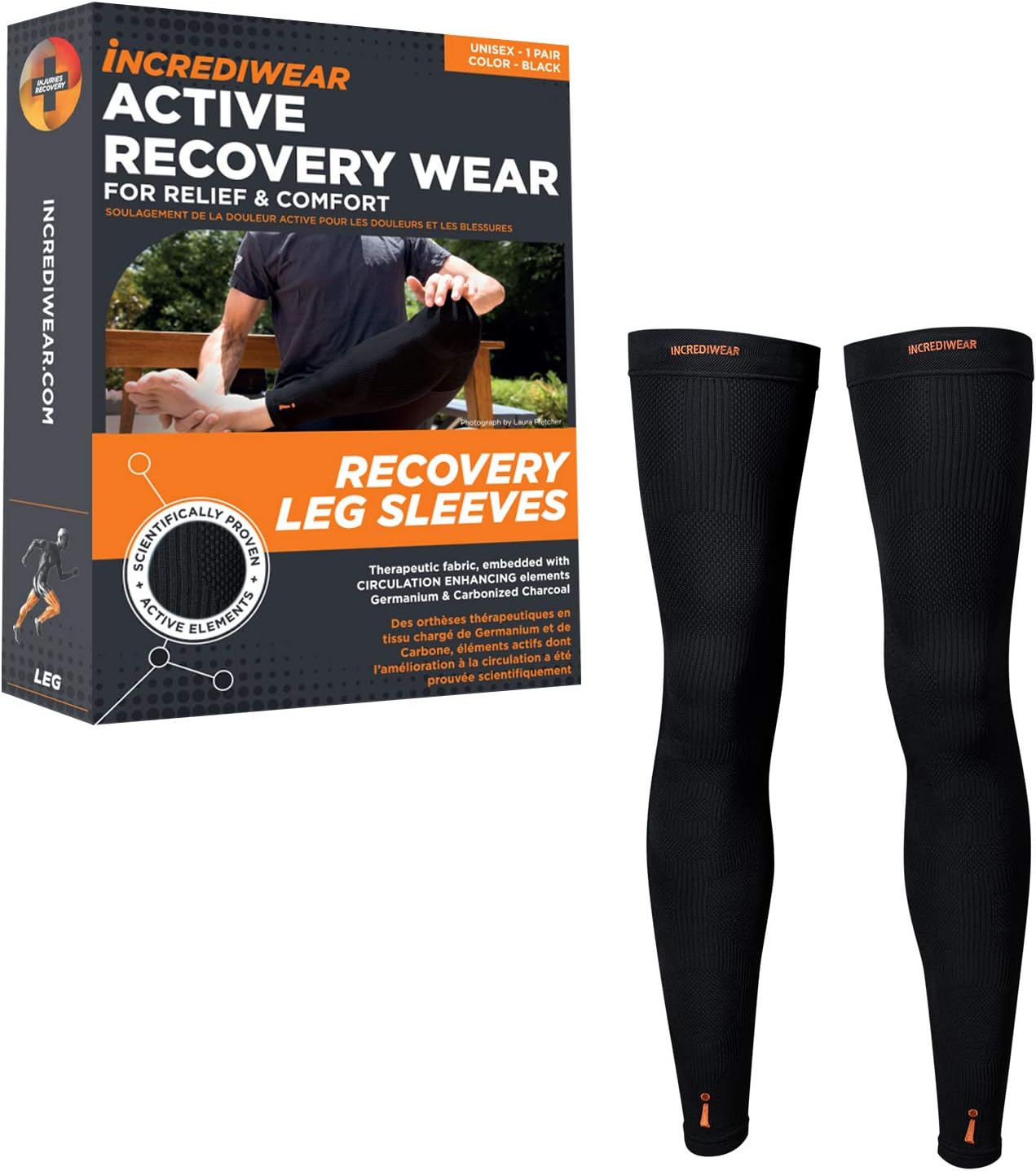 Incrediwear Leg Sleeve For Muscle Recovery