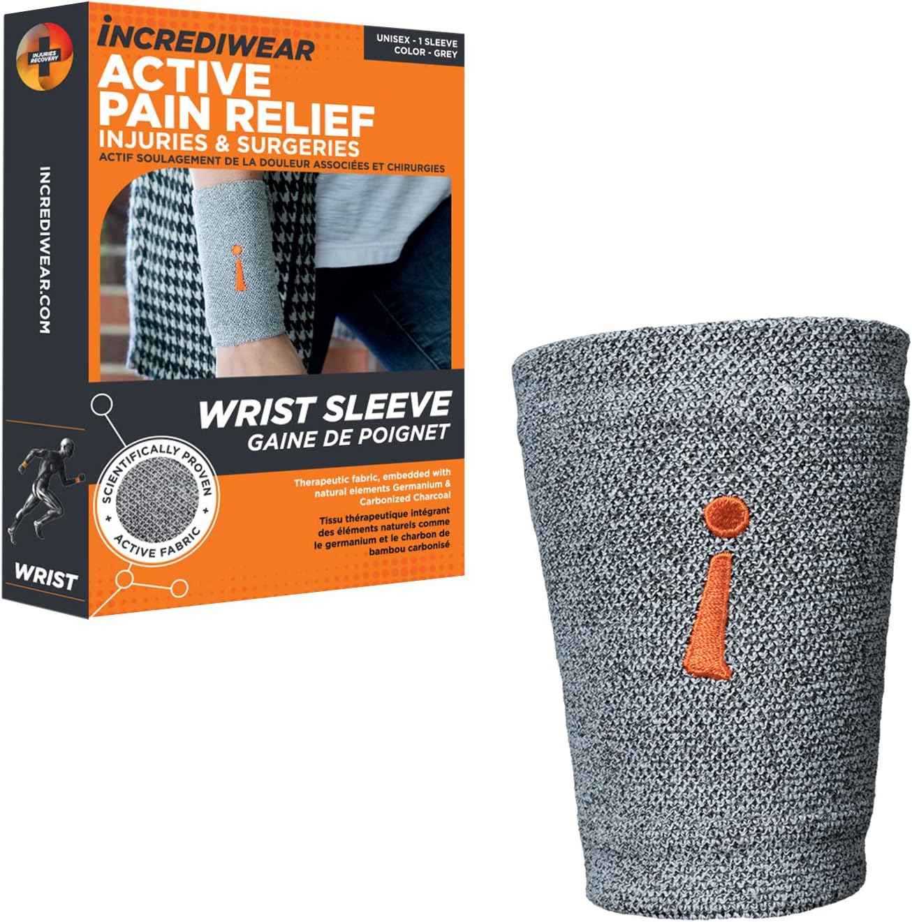 Incrediwear Wrist Sleeve For Improved Circulation