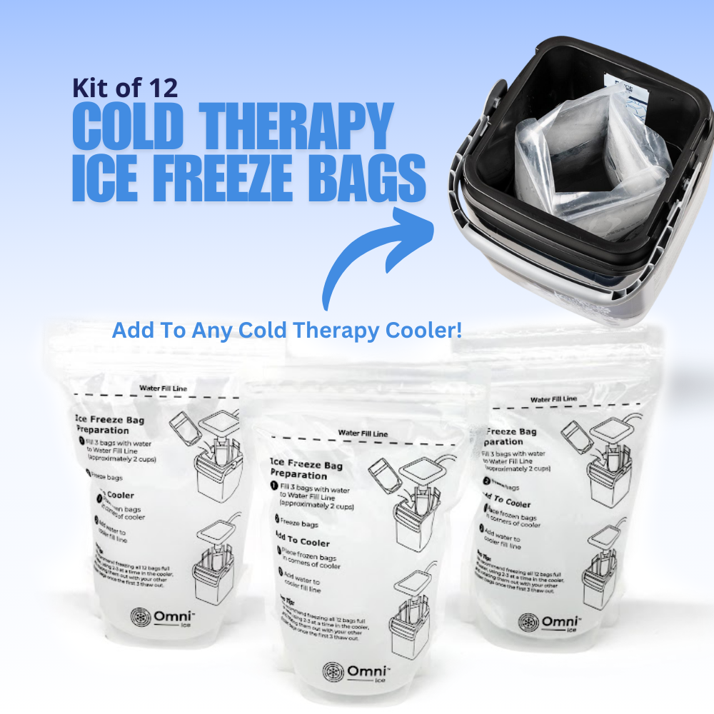 Ice Freeze Bags (Kit of 12) by Omni Ice™ by Supply Cold Therapy at Omni Ice