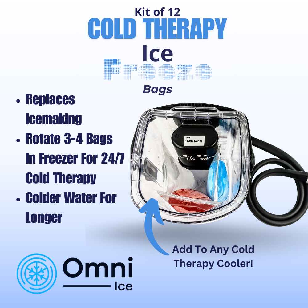 Ice Freeze Bags (Kit of 12) by Omni Ice™ by Supply Cold Therapy at Omni Ice