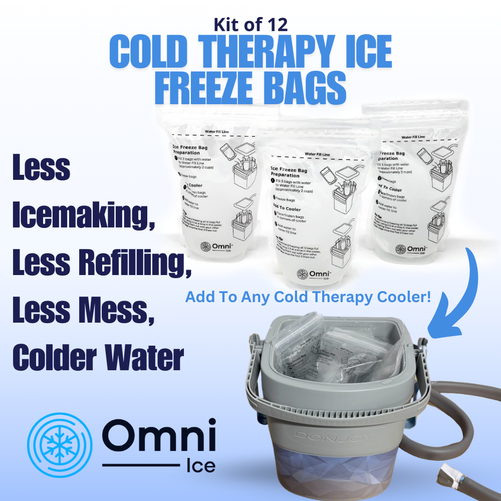 Ice Freeze Bags (Kit of 12) by Omni Ice™ by Supply Cold Therapy at Omni Ice