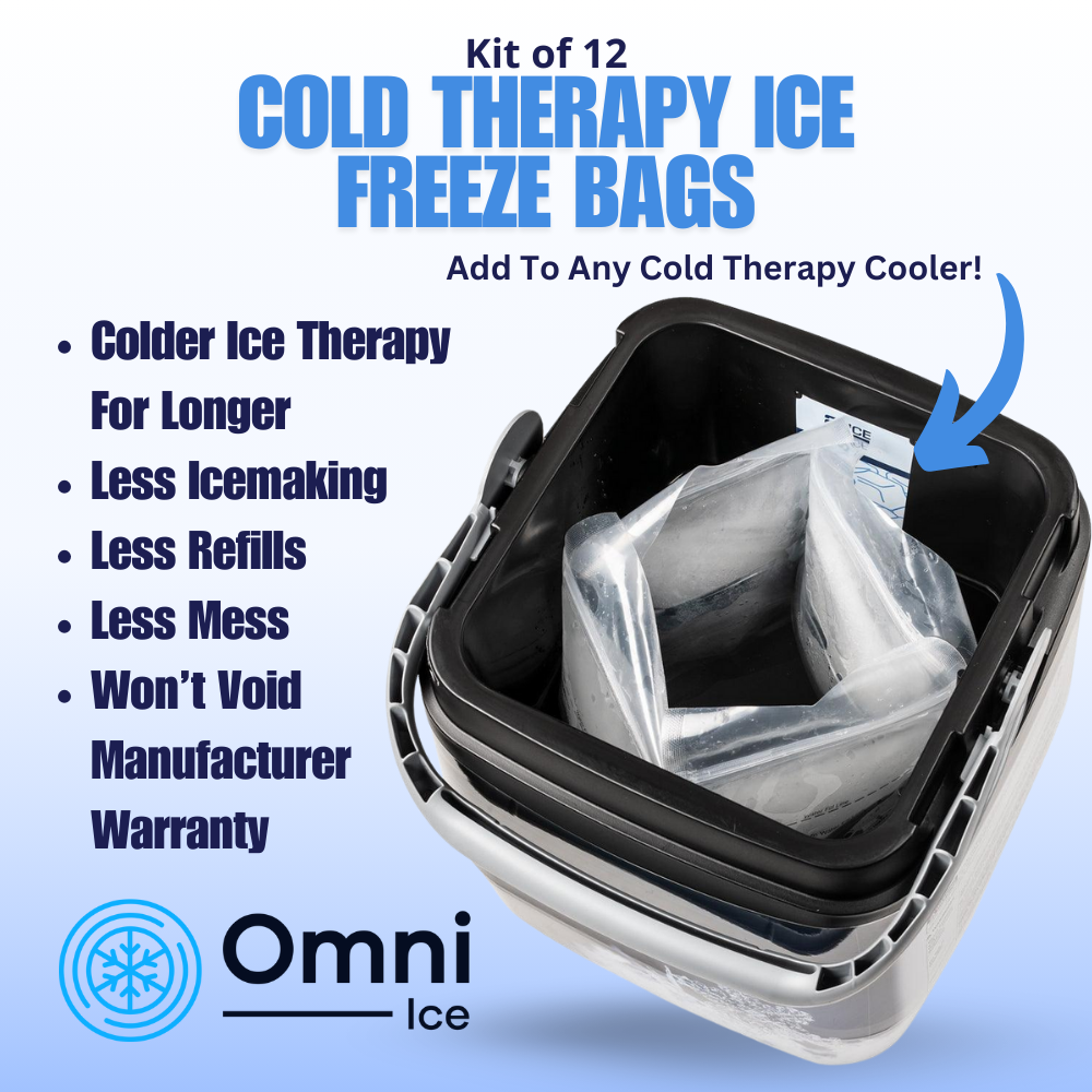 Ice Freeze Bags (Kit of 12) by Omni Ice™ by Supply Cold Therapy at Omni Ice